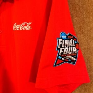 NWOT Coca Cola Final Four Athletic Polo
